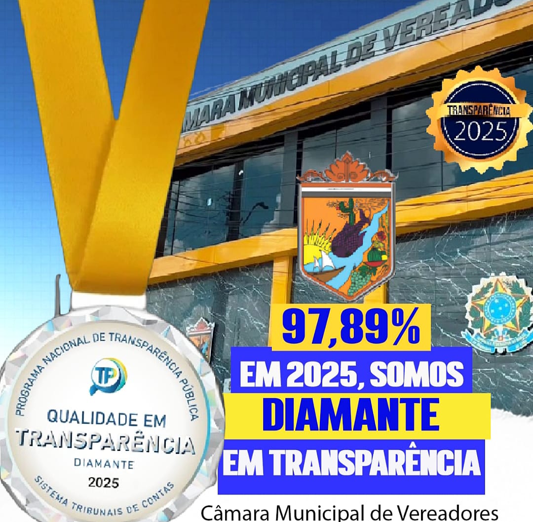 A Câmara de Vereadores de Santa Maria da Boa Vista conquista o Selo Diamante de Transparência Pública: compromisso com a ética, a clareza e o respeito ao cidadão